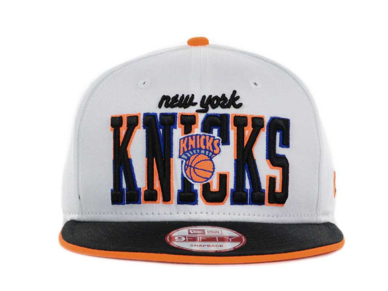 NBA New York Knicks NE Snapback Hat #54